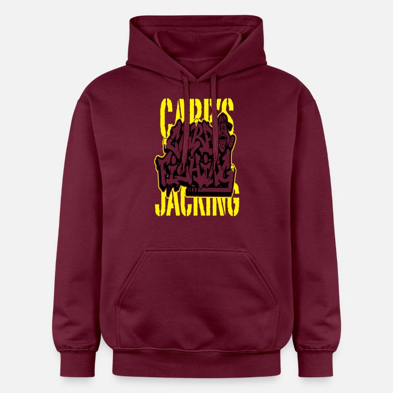 Carp's graff "CARP'S JACKING" - Sweat à capuche Softstyle® Gildan Unisexe - maroon