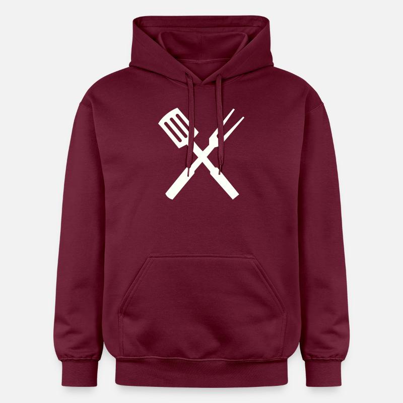 Couverts de chef - Sweat à capuche Softstyle® Gildan Unisexe - maroon
