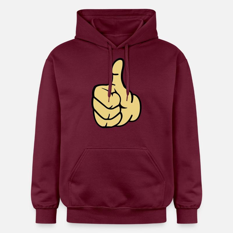 like_hand2 - Sweat à capuche Softstyle® Gildan Unisexe - maroon