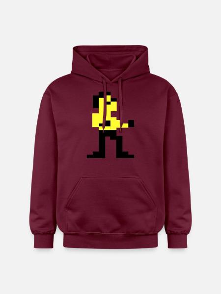 Martial Pixelart of Pixelii - Gildan Unisex Softstyle® Midweight Hoodie - maroon