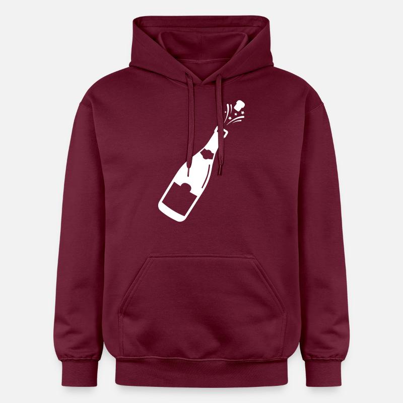 Bouteille de fête d’alcool - Sweat à capuche Softstyle® Gildan Unisexe - maroon