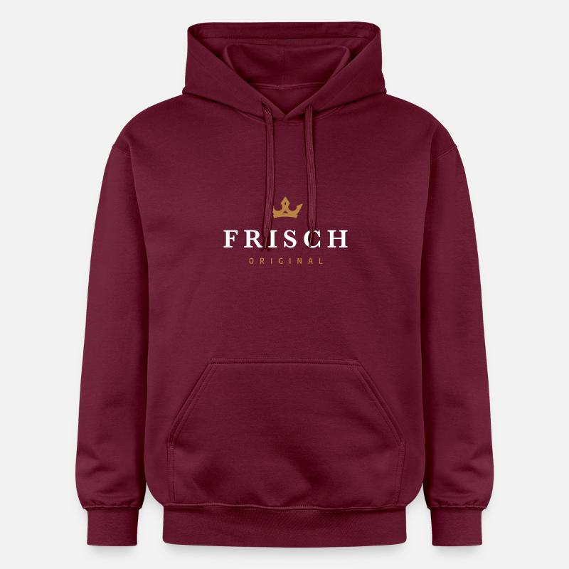 Logo familial original frais - Sweat à capuche Softstyle® Gildan Unisexe - maroon