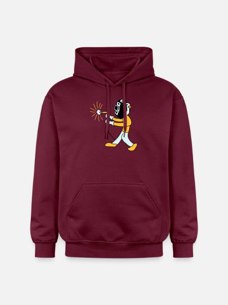 Welder - Sweat à capuche Softstyle® Gildan Unisexe - maroon