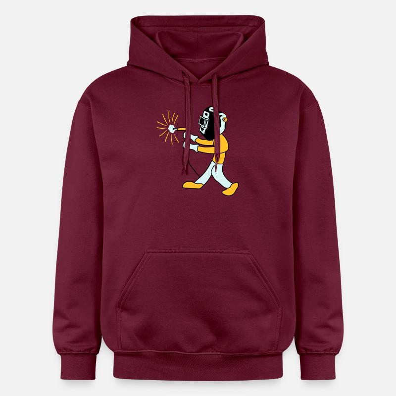 Welder - Sweat à capuche Softstyle® Gildan Unisexe - maroon