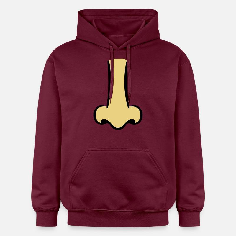 Nez - Sweat à capuche Softstyle® Gildan Unisexe - maroon