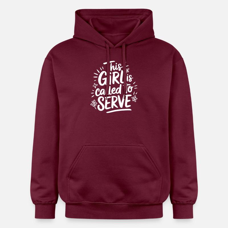 Chemin de foi d’un missionnaire - Sweat à capuche Softstyle® Gildan Unisexe - maroon