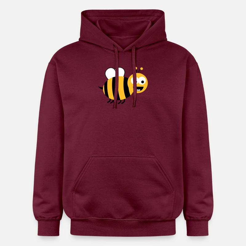 Funny Sweet Bee - Sweat à capuche Softstyle® Gildan Unisexe - maroon
