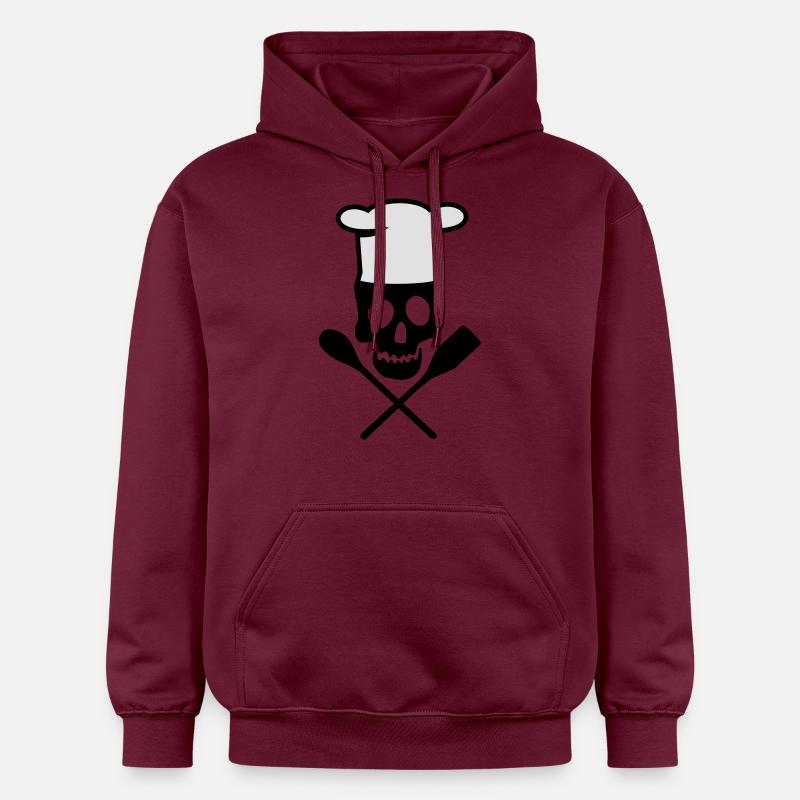 cuisinier - Sweat à capuche Softstyle® Gildan Unisexe - maroon