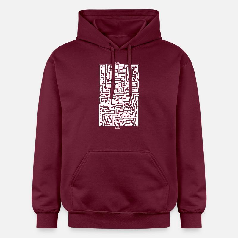 Laby BrikW - Sweat à capuche Softstyle® Gildan Unisexe - maroon