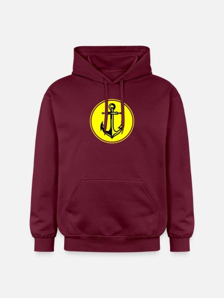 Anchor Harbor Icon - Gildan Unisex Softstyle® Midweight Hoodie - maroon