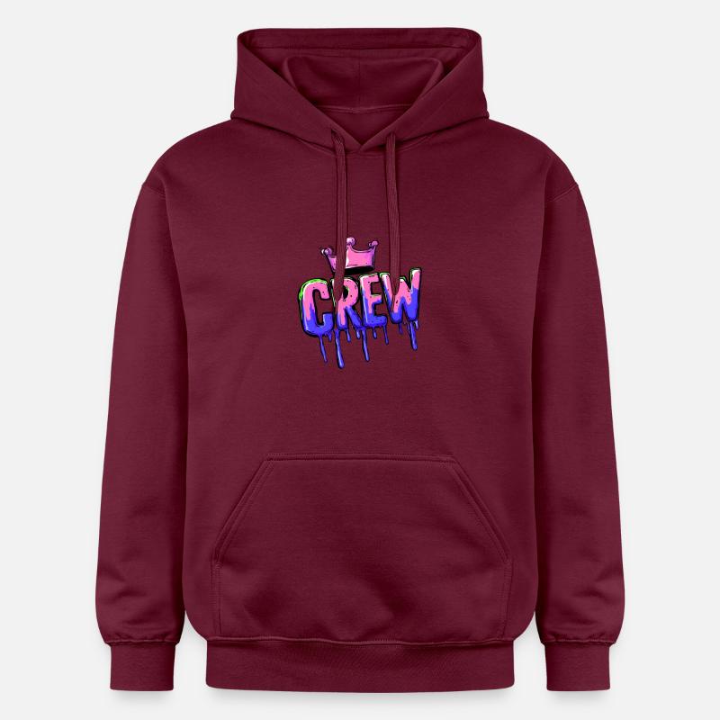 Membre d’équipage - Sweat à capuche Softstyle® Gildan Unisexe - maroon