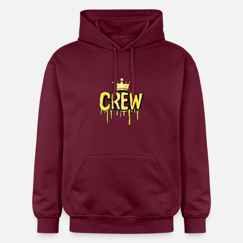Couronne d’équipage - Sweat à capuche Softstyle® Gildan Unisexe - maroon