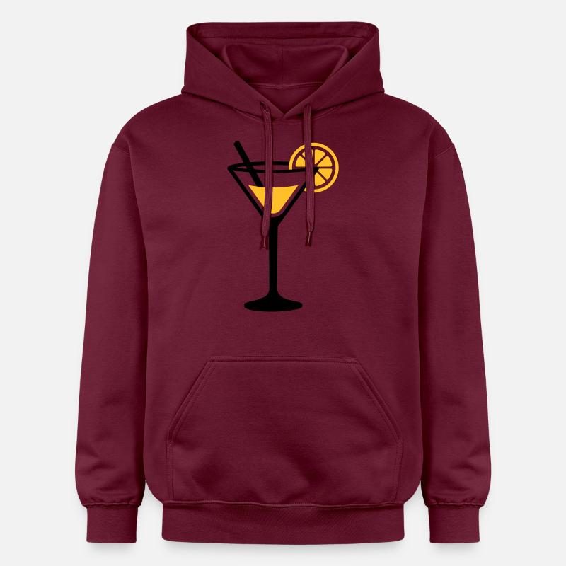 Cocktail - Sweat à capuche Softstyle® Gildan Unisexe - maroon