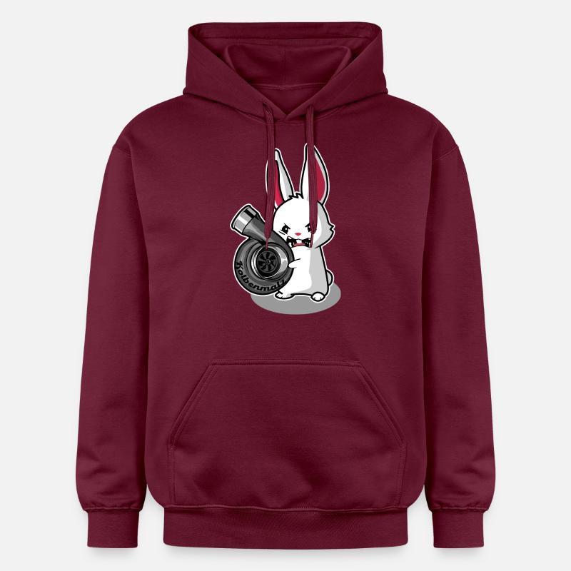 Malt à piston - Sweat à capuche Softstyle® Gildan Unisexe - maroon