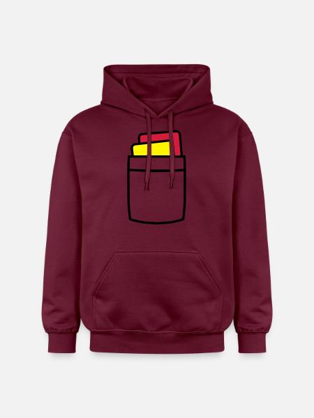 Referee - Gildan Unisex Softstyle® Midweight Hoodie - maroon