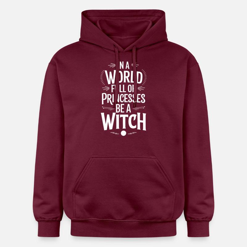 Be different, be magical! - Gildan Unisex Softstyle® Midweight Hoodie - maroon