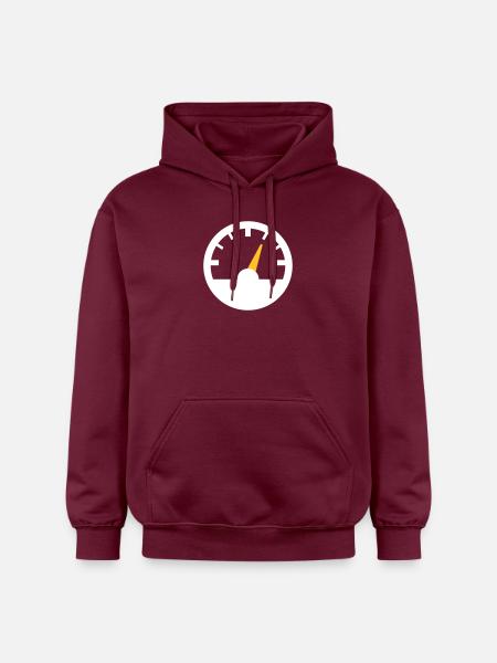 Speedometer - Gildan Unisex Softstyle® Midweight Hoodie - maroon