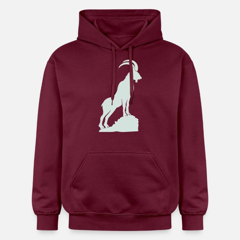 Capricorne 01 - Sweat à capuche Softstyle® Gildan Unisexe - maroon