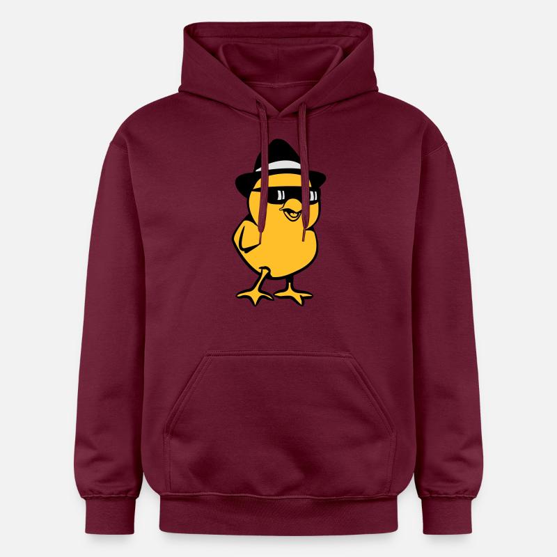 poussins doux - Sweat à capuche Softstyle® Gildan Unisexe - maroon