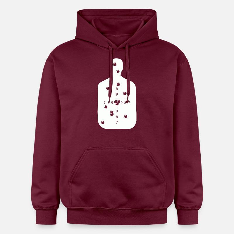 Cible - Sweat à capuche Softstyle® Gildan Unisexe - maroon