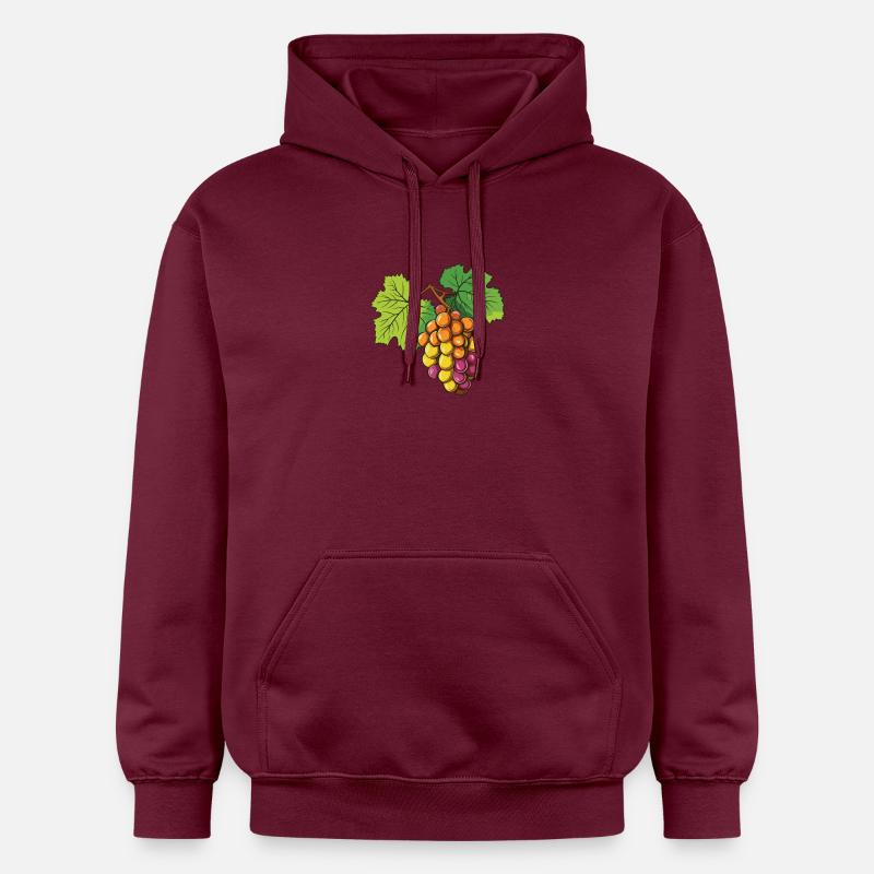 Raisin Fruit - Sweat à capuche Softstyle® Gildan Unisexe - maroon