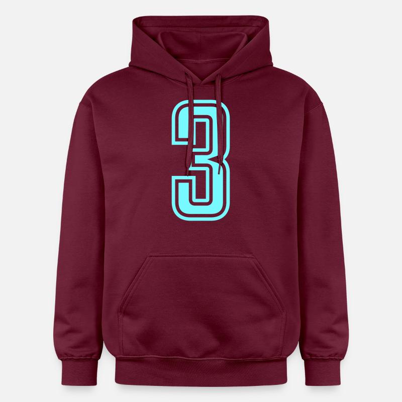 3 - Sweat à capuche Softstyle® Gildan Unisexe - maroon