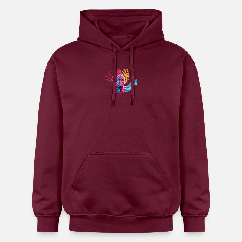 Evolve or Repeat - Gildan Unisex Softstyle® Midweight Hoodie - Maroon