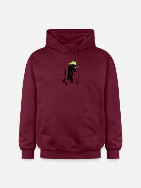 Hiphop Rapper (2c)++2013 - Gildan Unisex Softstyle® Midweight Hoodie - maroon