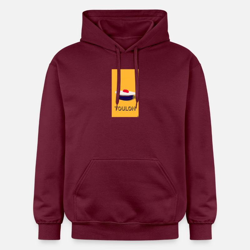 Béret de marin - Sweat à capuche Softstyle® Gildan Unisexe - maroon