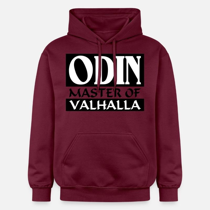 Odin _-_ Master_Of_Valhalla - Sweat à capuche Softstyle® Gildan Unisexe - maroon