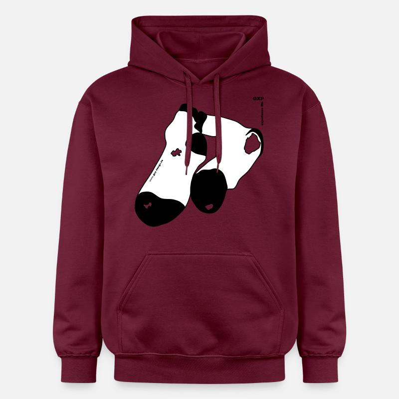 gxp old sock - vieille socke - Sweat à capuche Softstyle® Gildan Unisexe - maroon