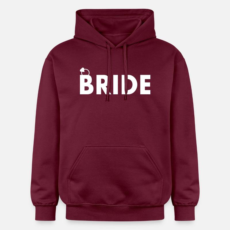 Bride - Sweat à capuche Softstyle® Gildan Unisexe - maroon