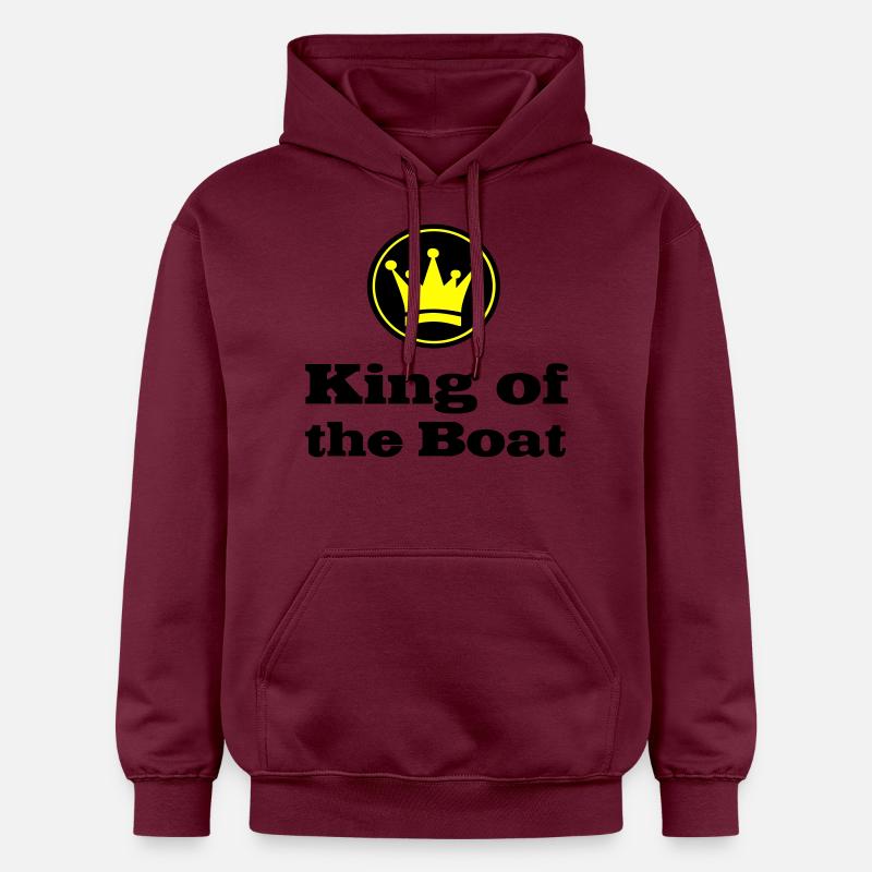 Bateau - Sweat à capuche Softstyle® Gildan Unisexe - maroon