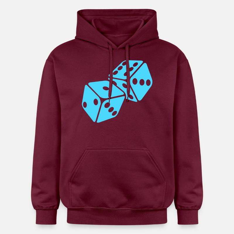 cube - Sweat à capuche Softstyle® Gildan Unisexe - maroon