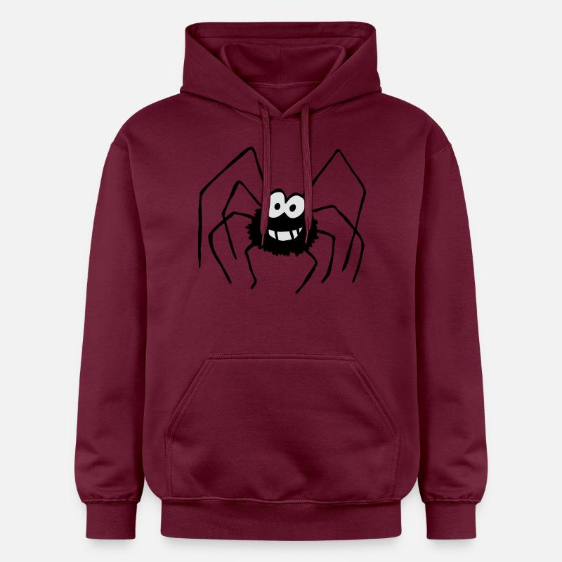 araignee - Sweat à capuche Softstyle® Gildan Unisexe - maroon