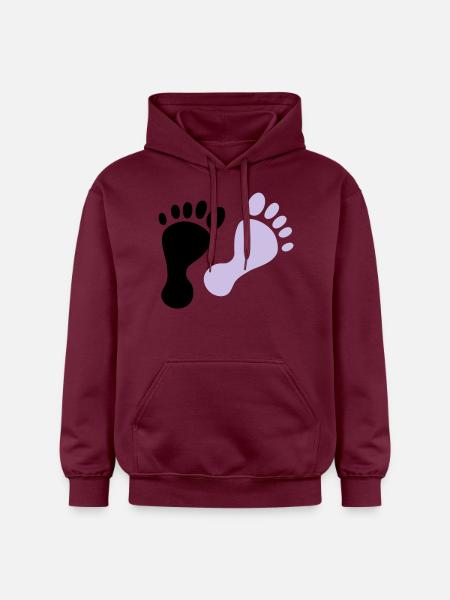 füße - Gildan Unisex Softstyle® Midweight Hoodie - Maroon