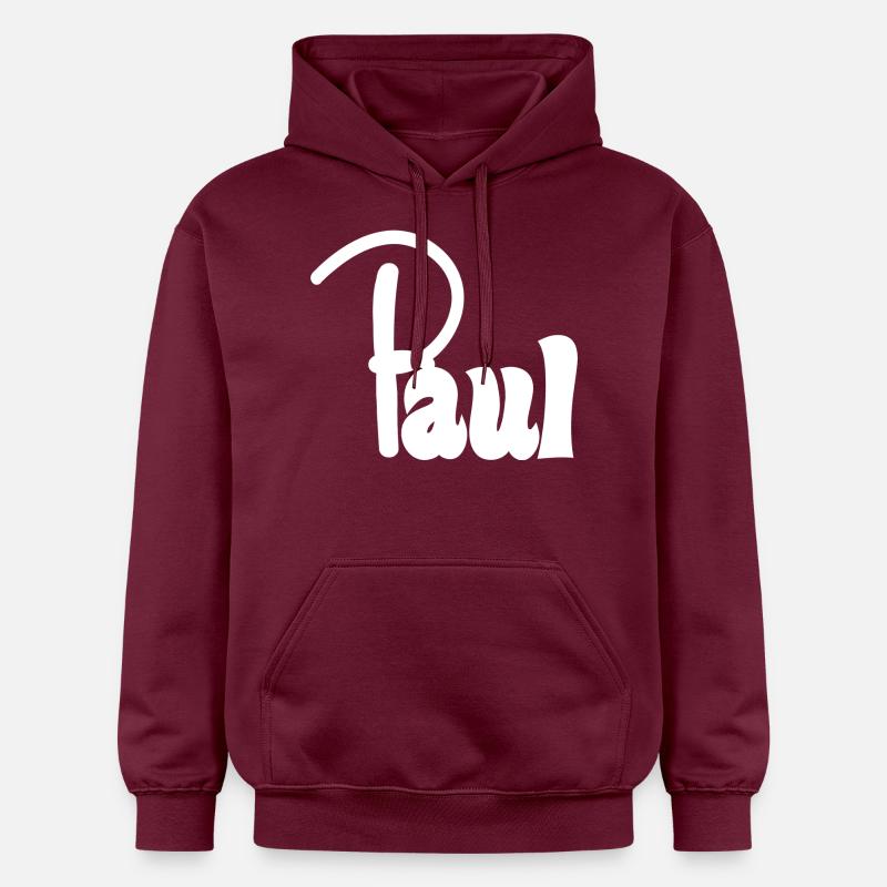 Paul - Sweat à capuche Softstyle® Gildan Unisexe - maroon