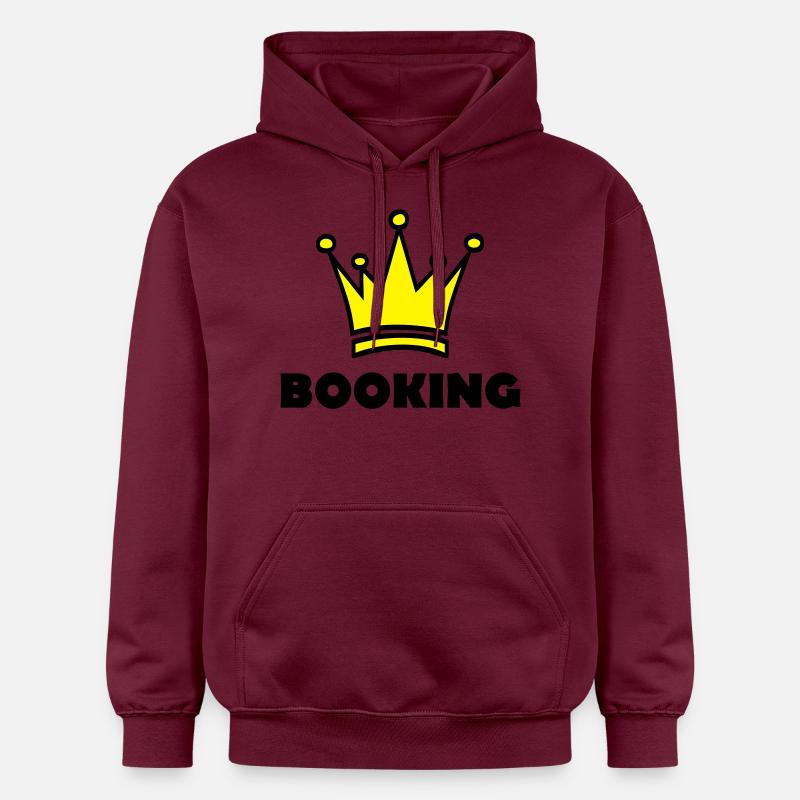 booking - Sweat à capuche Softstyle® Gildan Unisexe - maroon
