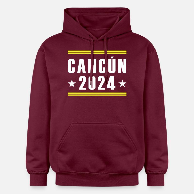 Cancún 2024 - Sweat à capuche Softstyle® Gildan Unisexe - maroon