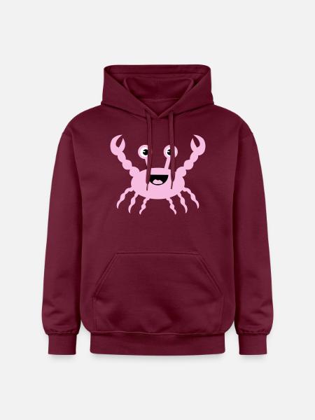 Crab - Gildan Unisex Softstyle® Midweight Hoodie - maroon