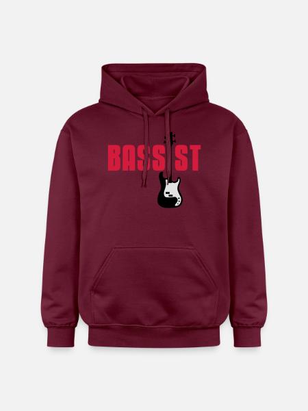 bassist - Gildan Unisex Softstyle® Midweight Hoodie - Maroon