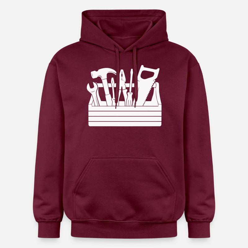 toolbox - Sweat à capuche Softstyle® Gildan Unisexe - maroon