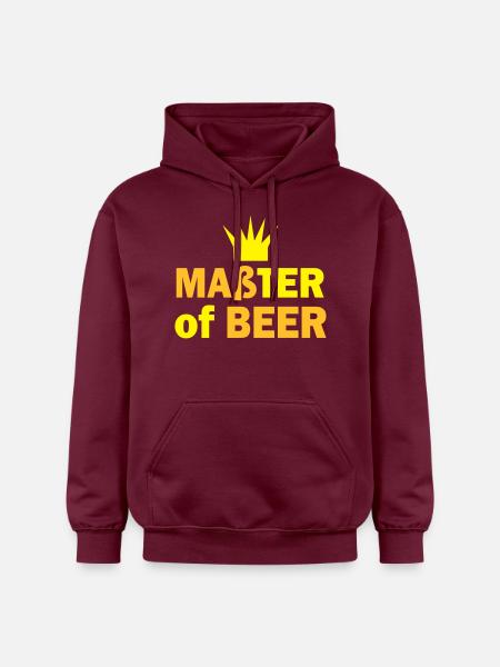 maß bier - Gildan Unisex Softstyle® Midweight Hoodie - Maroon
