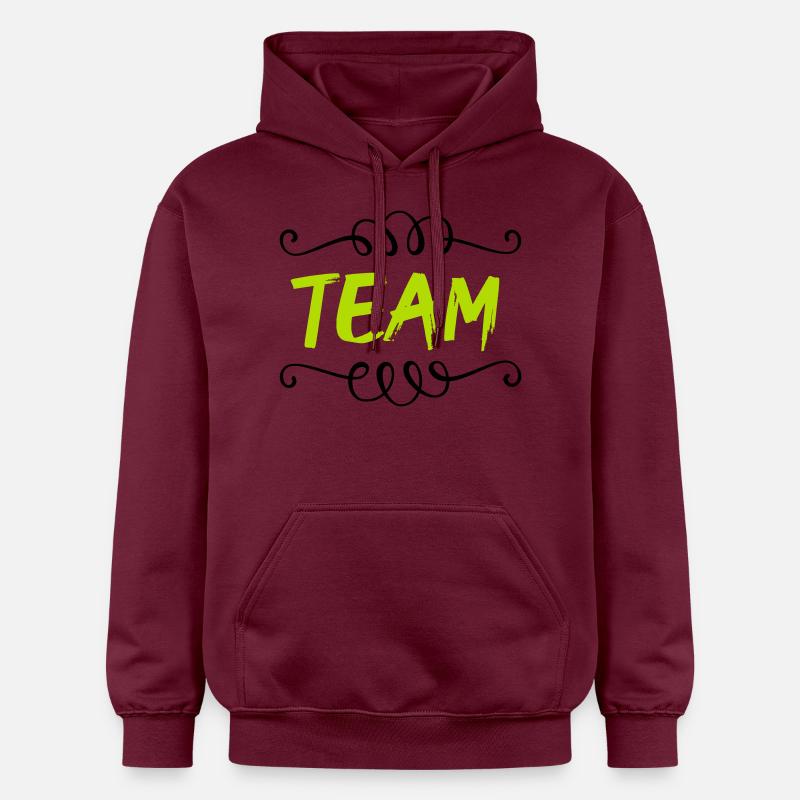 équipe - Sweat à capuche Softstyle® Gildan Unisexe - maroon