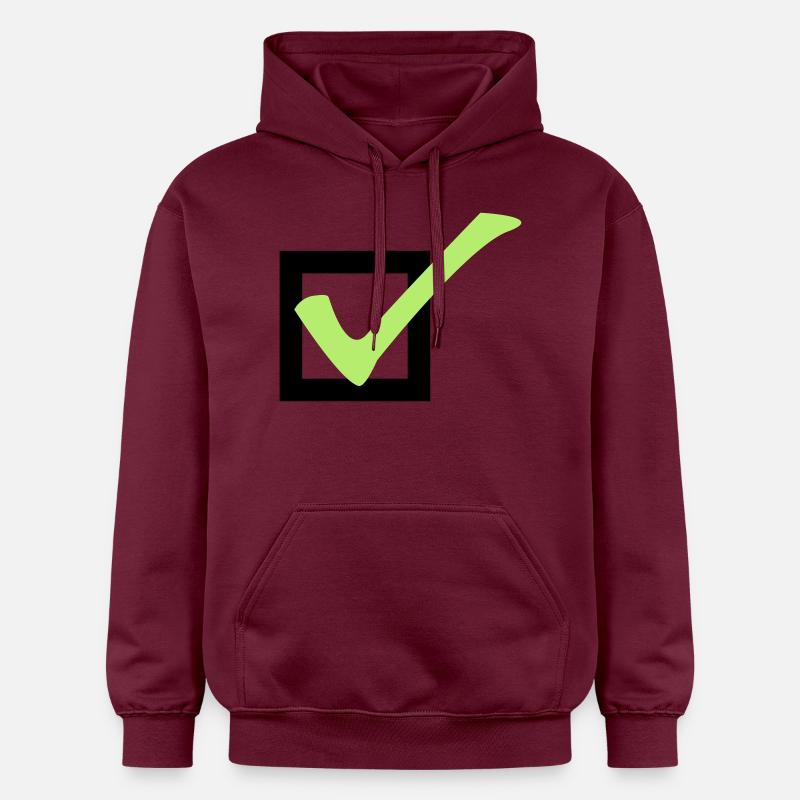 check - Sweat à capuche Softstyle® Gildan Unisexe - maroon