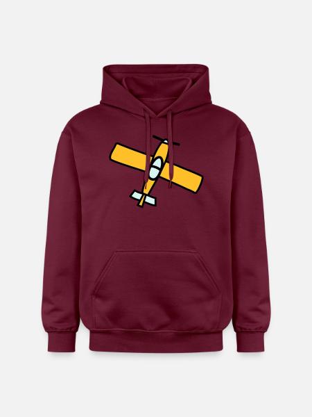 Airplane Design - Gildan Unisex Softstyle® Midweight Hoodie - maroon