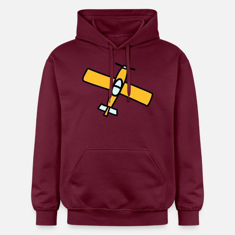Airplane Design - Sweat à capuche Softstyle® Gildan Unisexe - maroon