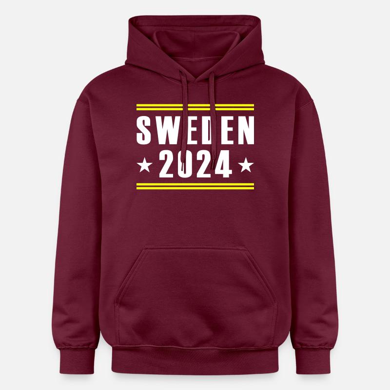 Suède 2024 - Sweat à capuche Softstyle® Gildan Unisexe - maroon