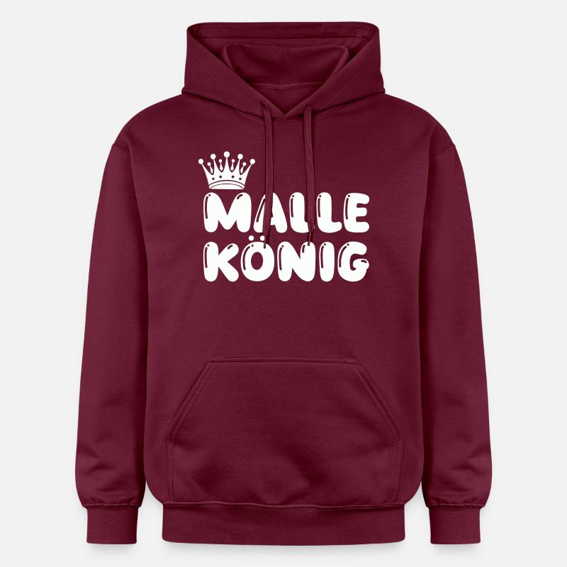 Malle König - Sweat à capuche Softstyle® Gildan Unisexe - maroon