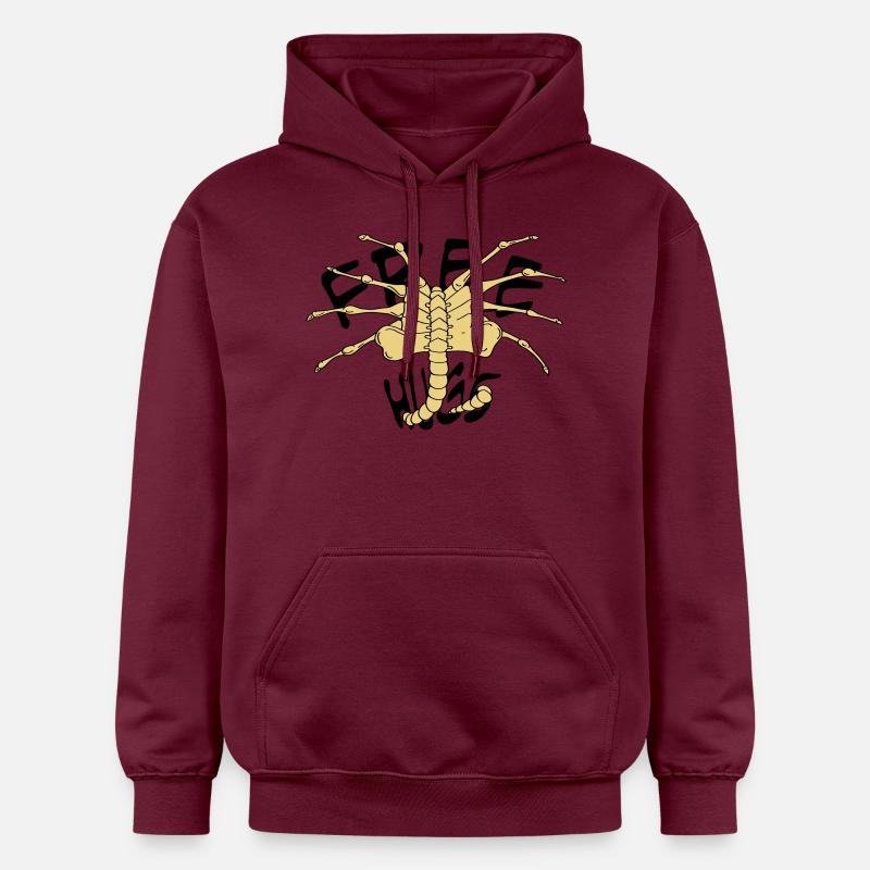 free_huggs - Sweat à capuche Softstyle® Gildan Unisexe - maroon
